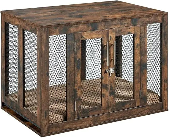 XUYUAN Wooden Dog Crate Furniture Kennel Indoor End Table