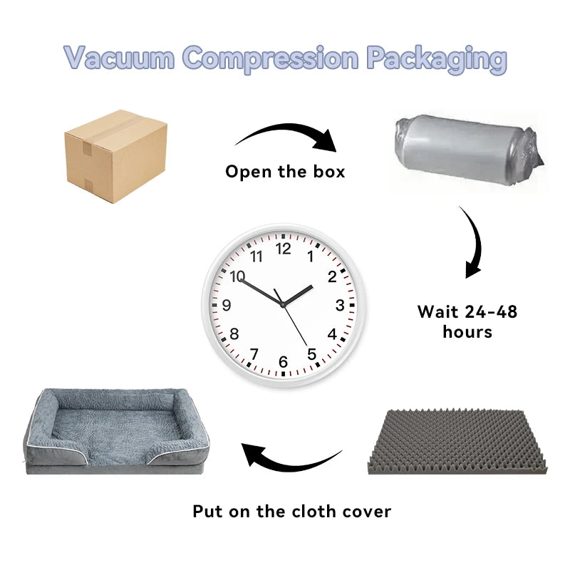 Jiangsu CN Removable Dog Sofa Bed With Anti Slip Bottom