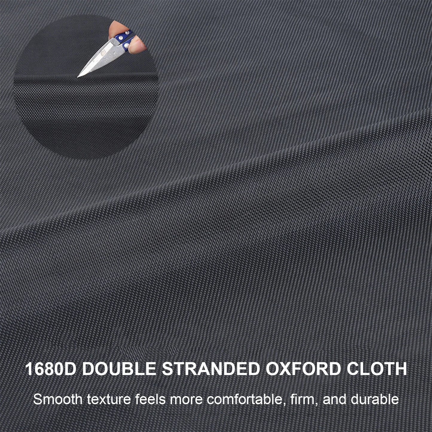 Reflective Dog Harness Tactical Vest 1680D Waterproof Oxford Cloth