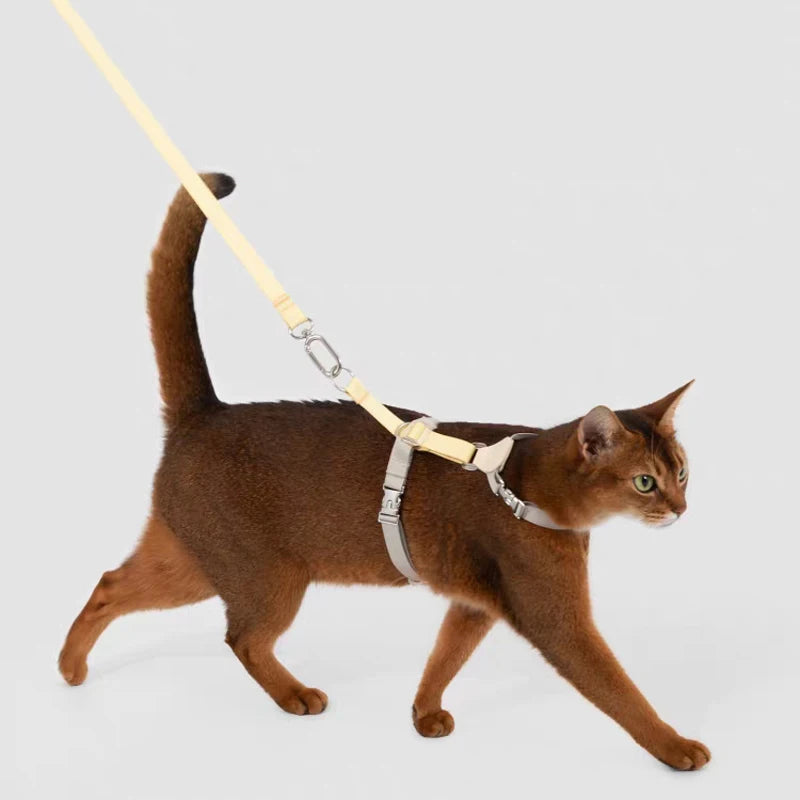Choice Cat Harness Leash Adjustable I Shaped Walking Chest Strap