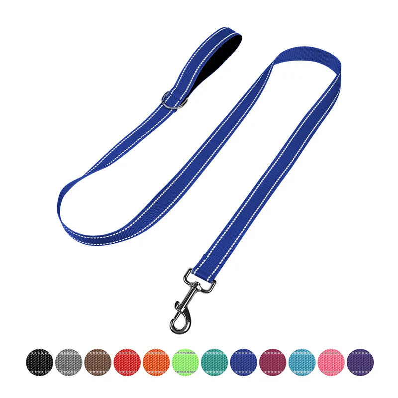 YTYINC Reflective Nylon Dog Leash For Walking And Training