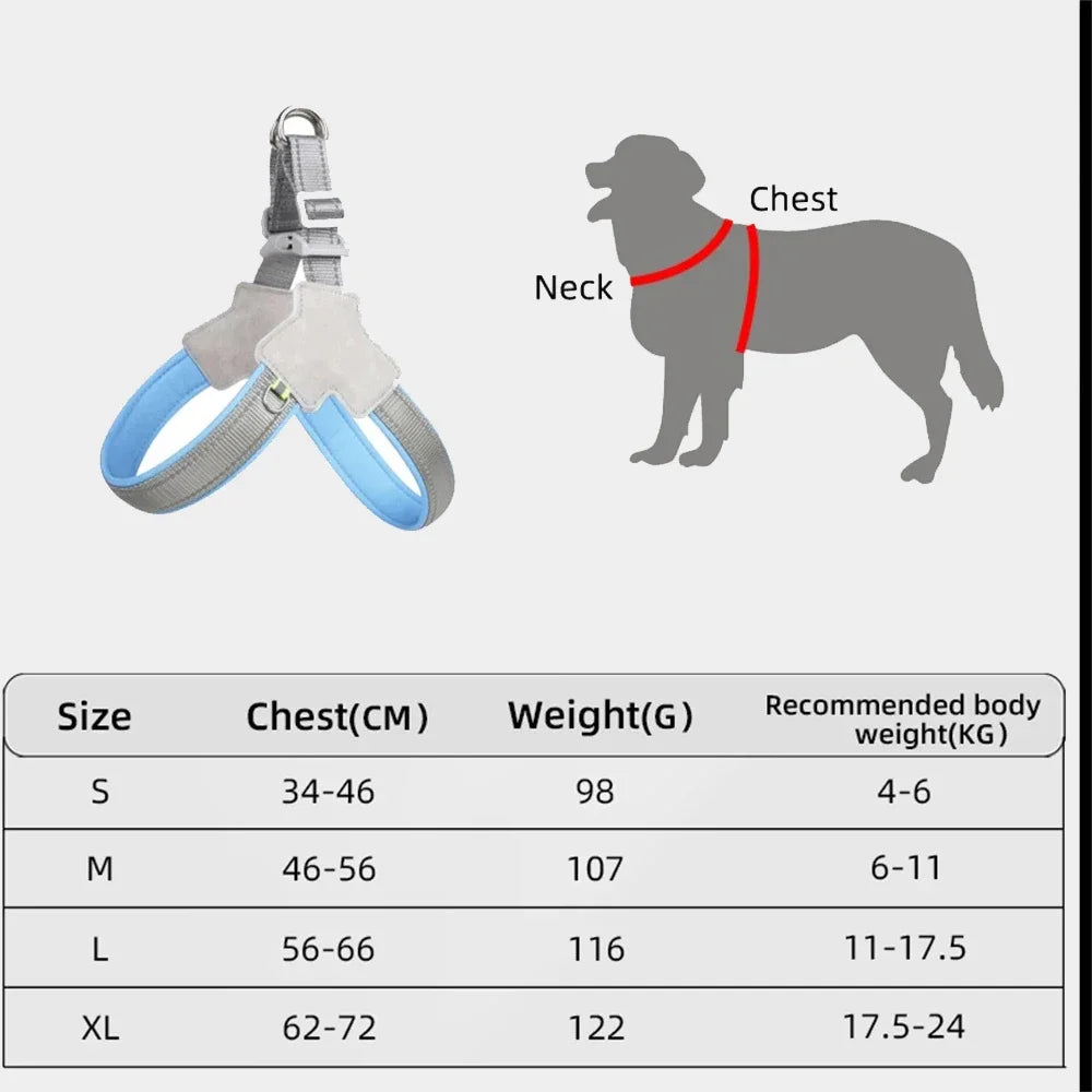 YTYINCN No Pull Reflective Dog Harness For Small Dogs