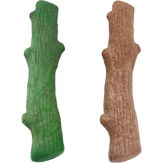 Hign-concerned Mint Infused Real Wood Chew Toys For Large Dogs
