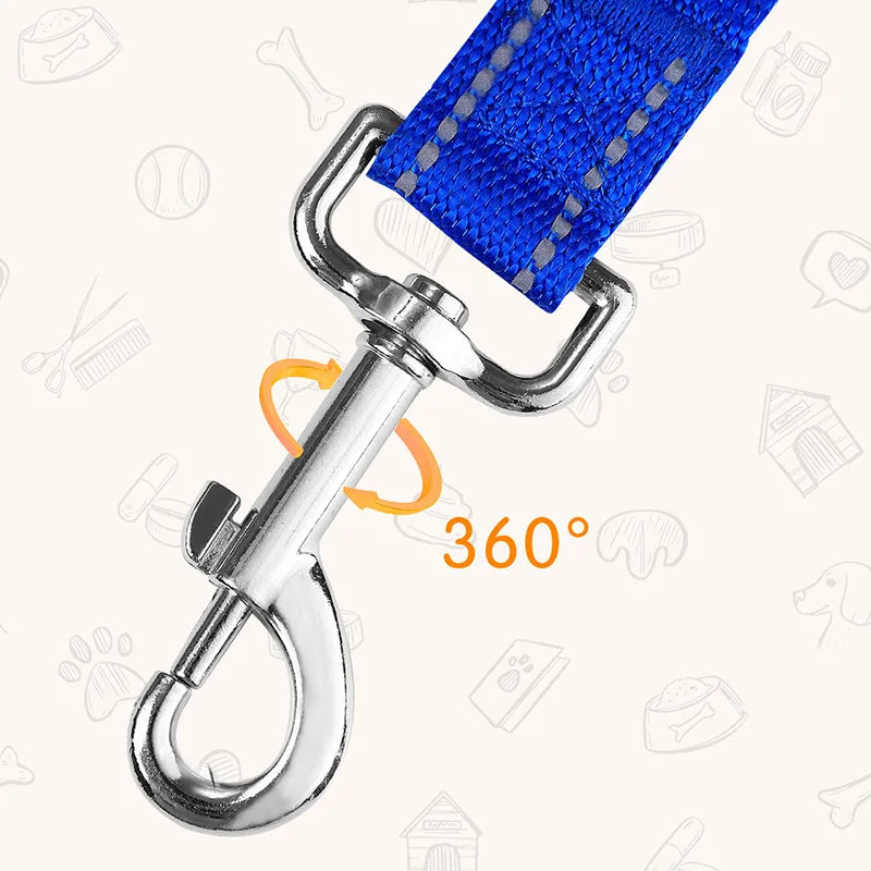 YTYINC Reflective Nylon Dog Leash For Walking And Training