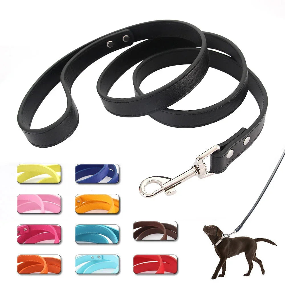 YTYINCN Leather Dog Leash For Small Medium Dogs And Cats