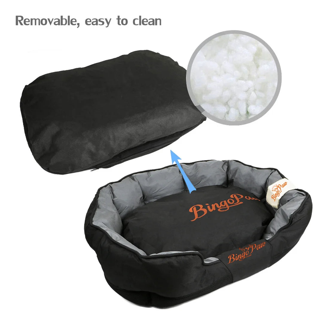 BingoPaw Waterproof Dog Bed With Removable Cushion Scratch Prevention Cover