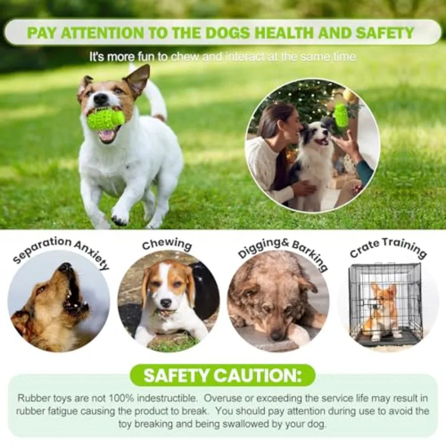 Hign-concerned Natural Rubber Chew Toy For Aggressive Chewers