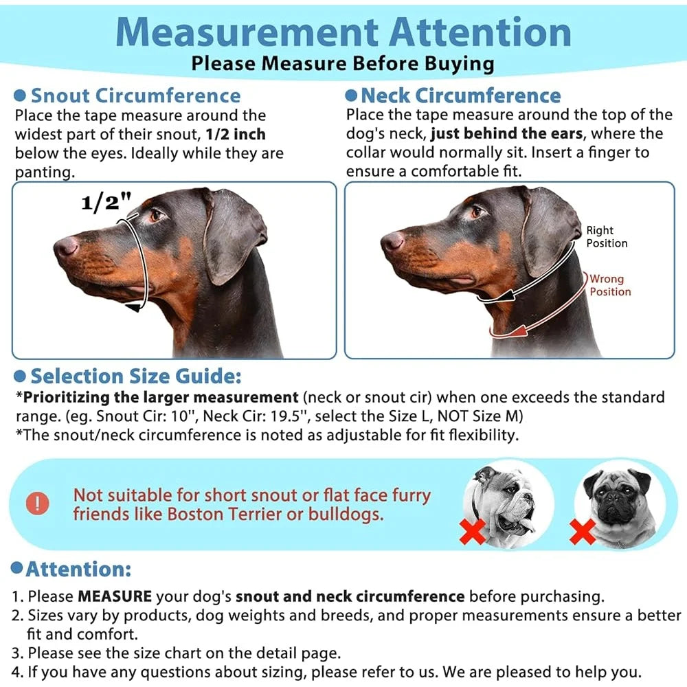 Soft Dog Head Collar No Pull Training Halter Reflective Padded