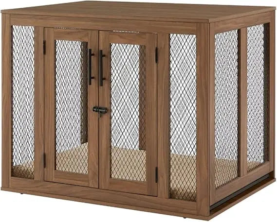 XUYUAN Wooden Dog Crate Furniture Kennel Indoor End Table