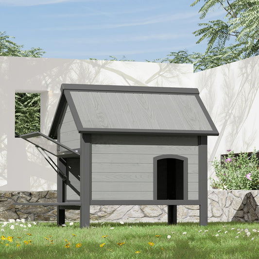 HDPE Indoor Outdoor Cat House Weatherproof Shelter For Cats