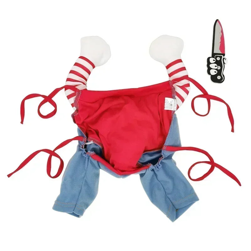 Halloween Dog Costume Set Adjustable Cosplay for Dogs