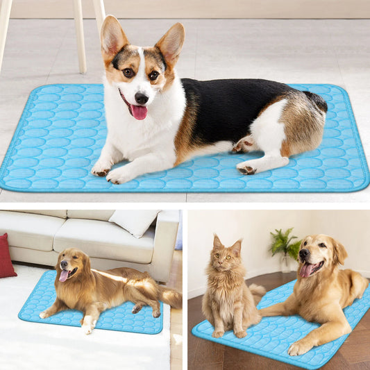 Pet Cooling Mat For Dogs And Cats Bed Cushion