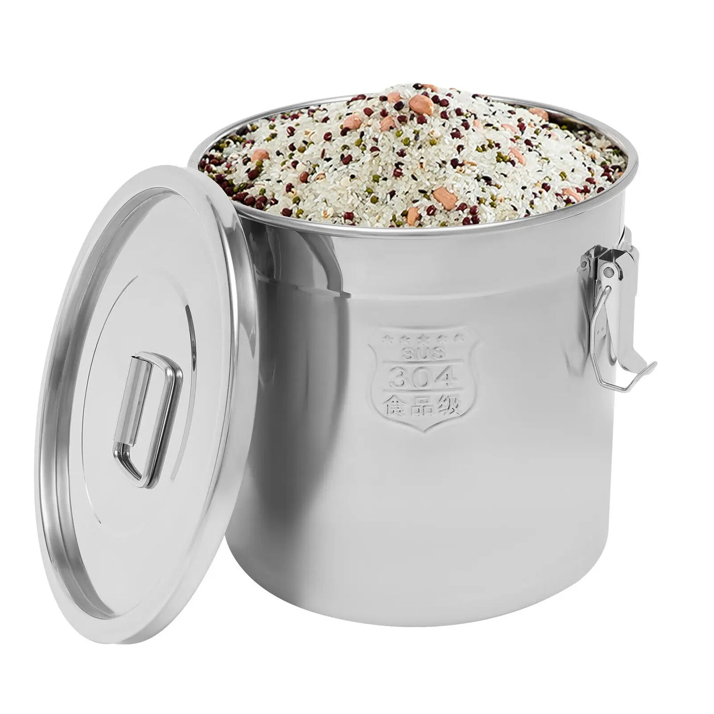 Airtight Rice Canister 304 Stainless Steel Storage Container