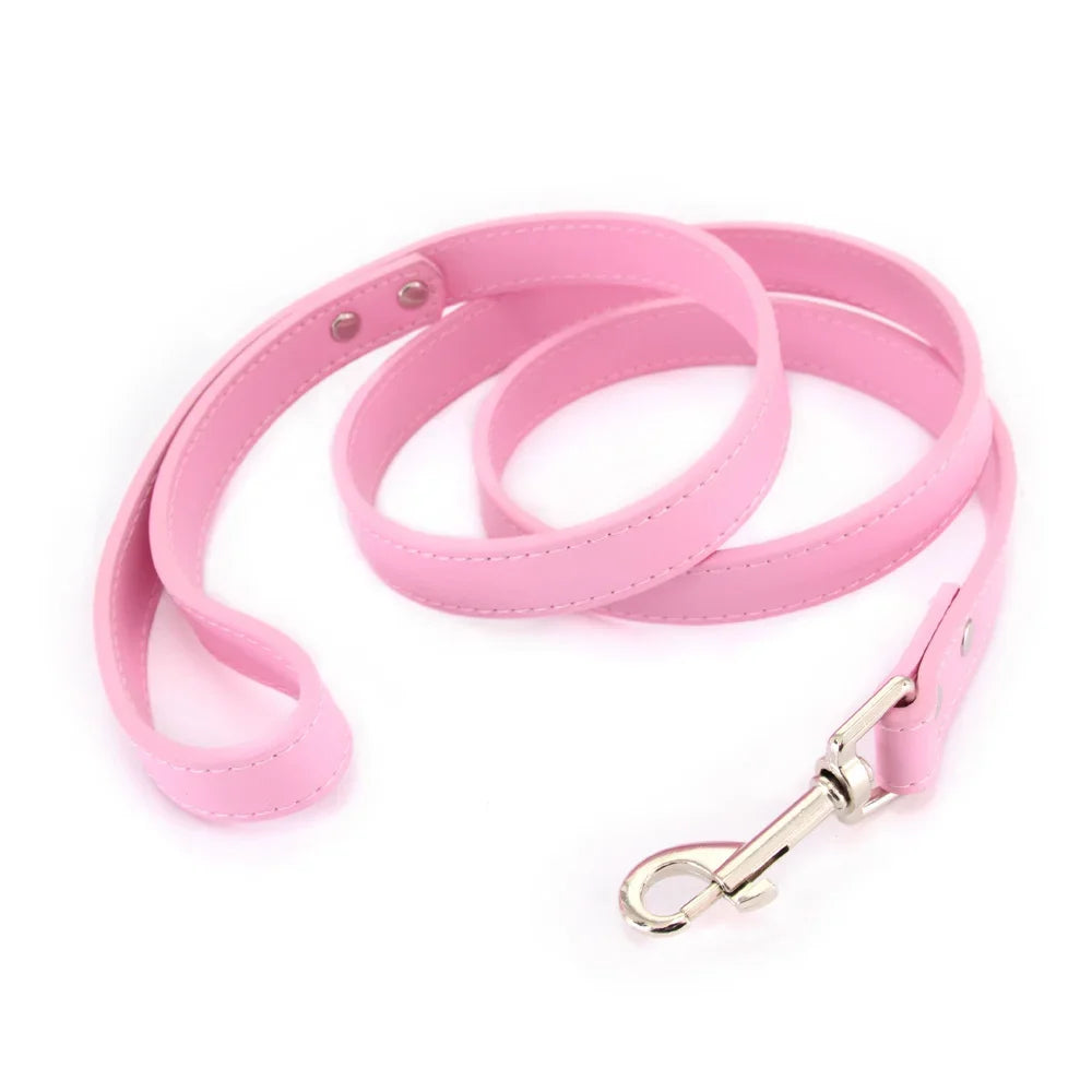 YTYINCN Leather Dog Leash For Small Medium Dogs And Cats