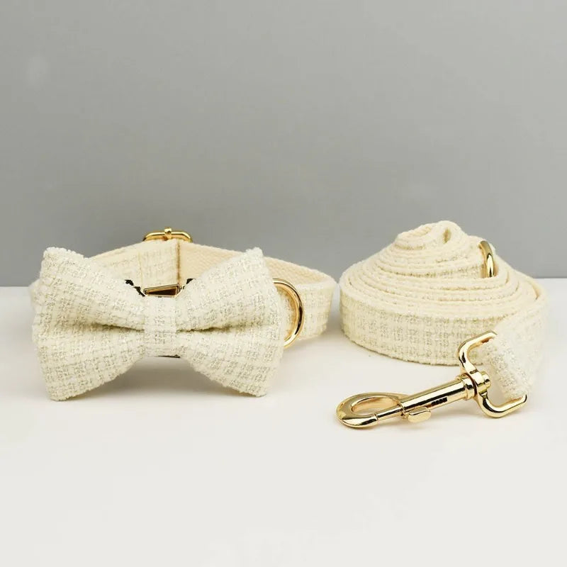 Guangdong Engravable Metal Buckle Dog Collar Harness Leash Set