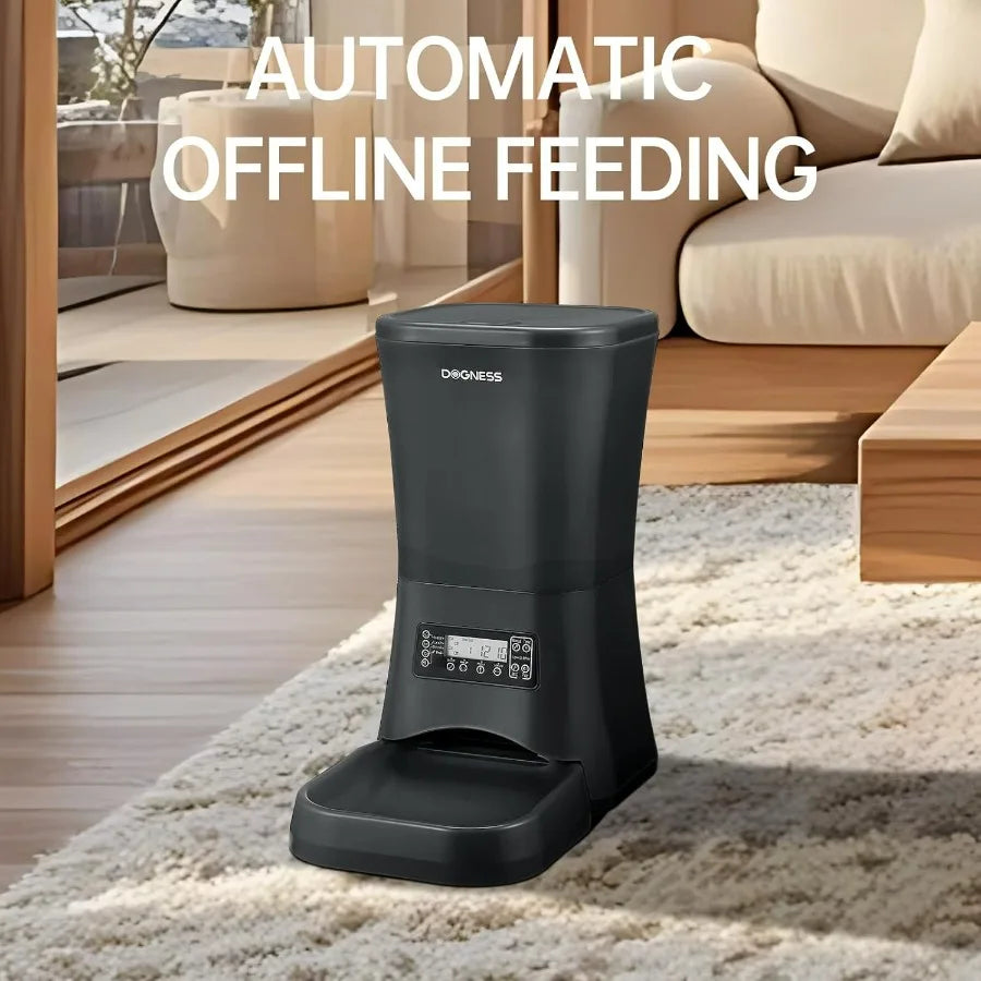 Hign-concerned Automatic Dog Feeder With Timer And Portion Control
