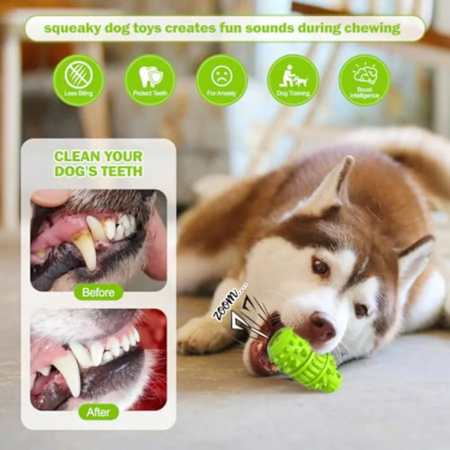 Hign-concerned Natural Rubber Chew Toy For Aggressive Chewers