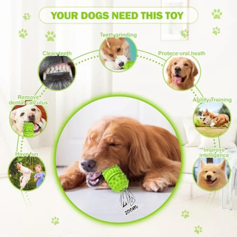 Hign-concerned Natural Rubber Chew Toy For Aggressive Chewers