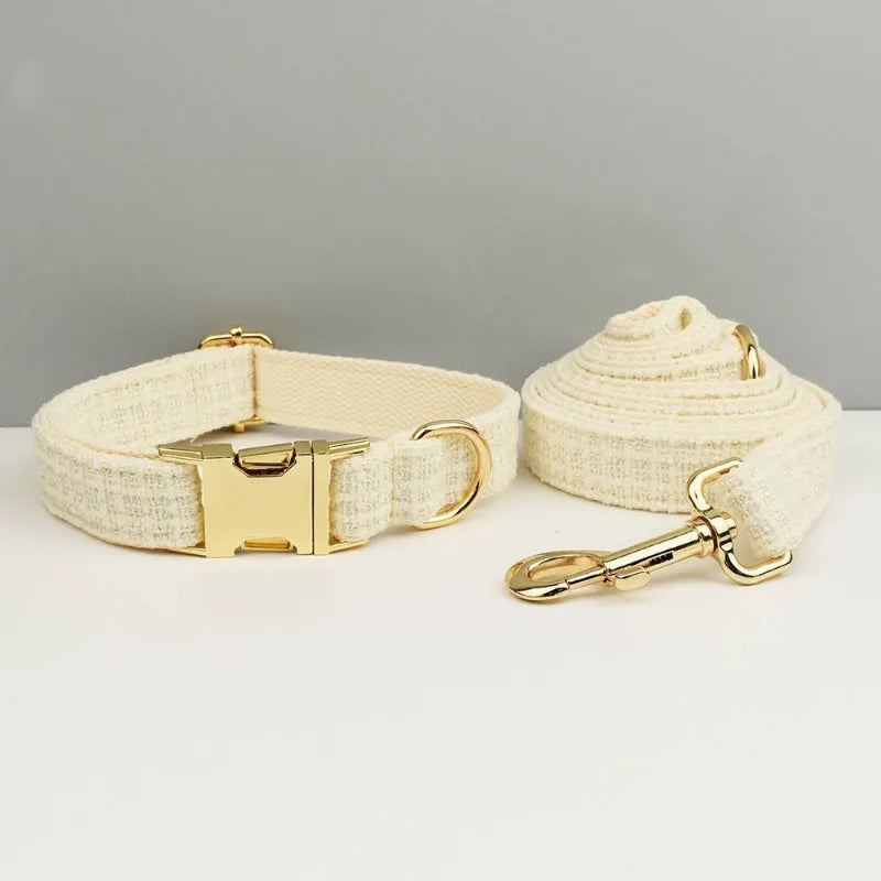 Guangdong Engravable Metal Buckle Dog Collar Harness Leash Set